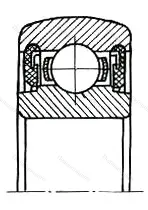 Модификация подшипника 580204АКС17 размер 20x47x14