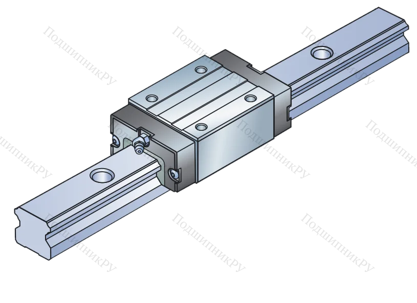 Профильная рельсовая направляющая LLTHS 30 U 2 T 1 760 P 5 D 4 (M/P 011522)