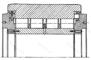 Модификация подшипника 6-2612956 размер 280x380x60 от производителя  ГПЗ-15