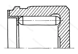 Модификация подшипника 704902У1 размер 15,235x28x20 МПЗ