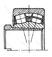 Модификация подшипника 753614Н размер 70x160x55/68 от производителя  ГПЗ-11
