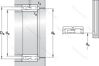 Подшипник NNU 4924 B/SPW 33