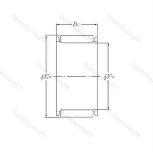 Подшипник игольчатый радиальный K 24?28?10S от производителя  NTN