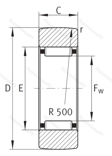 Подшипник RSTO 6 TV от производителя  INA