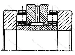 Подшипник  РИК3080 (504906) размер 30x80/68x66