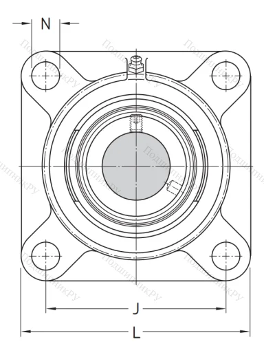 Подшипниковый корпус FY 511 M в Ульяновске