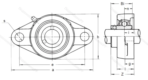 Подшипниковый узел UCFL 210 в Ульяновске