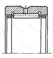 Подшипник  4254864 (RNA 4864) 