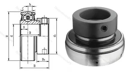 Корпусный подшипник SA 209
