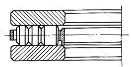 Модификация подшипника 8899/559 размер 558,8x1066,8x286,13 от производителя  ГПЗ-9