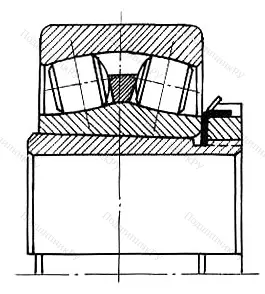 Модификация подшипника 30-353614Н размер 70x150x35/78