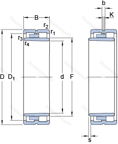 Подшипник NNU 4956 BK/SPW 33