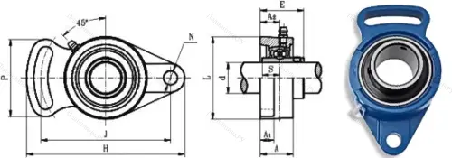 Подшипниковый узел UCFA 213 в Ульяновске