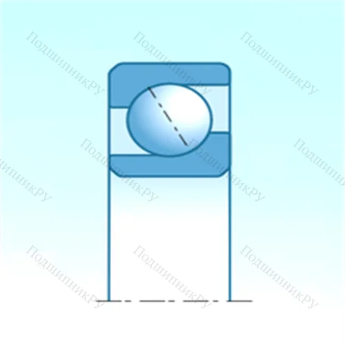 Подшипник шариковый радиально-упорный 7305B.TVP./700608