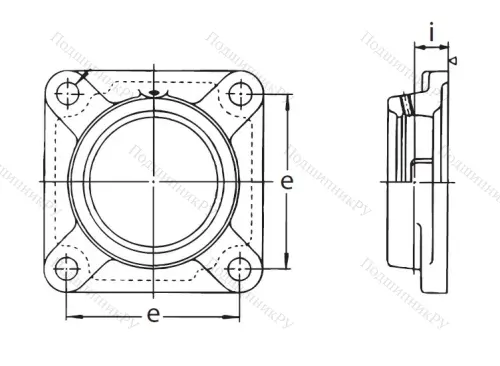 Подшипниковый корпус F 205 ASAHI в Ульяновске