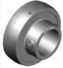 Высокотемпературный корпусной подшипник UC 208 BHTS ZZ C 4 200° BECO