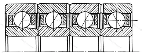 Подшипник 7340BQUL размер 200x420x320 от производителя  FAG