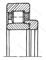 Модификация подшипника 2В0-1308 