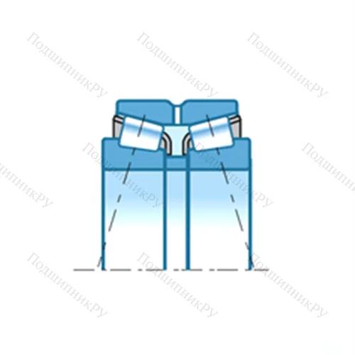 Подшипник роликовый радиально-упорный LM 772748/LM 772710DA+A от производителя  NTN