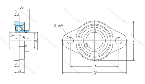 Подшипниковый узел UFL 003 JE 1 в Ульяновске