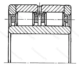 Модификация подшипника 180508 размер 40x80x23 ГОСТ 520-89 от производителя  ГПЗ-8