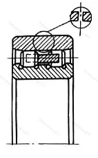 Подшипник  3282128 (NN 3028) размер 140x210x53