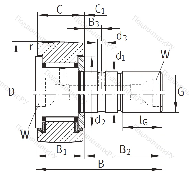 Подшипник KR 26 X PP A