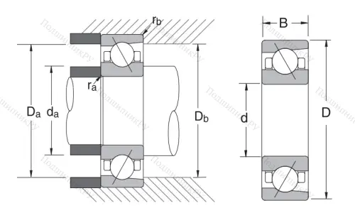 Сверхточный подшипник 7018 A 5TRSULP 3 от производителя  NSK