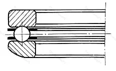 Подшипник  28218 (53218) размер 90x135x38,5
