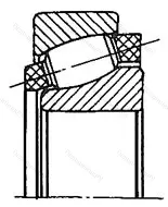 Модификация подшипника 263707ЕС17 размер 35x80x25