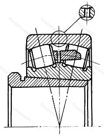 Модификация подшипника 73613 размер 65x160x55 от производителя  МПЗ