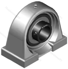 Высокотемпературный подшипниковый узел UCPA 203 BHTS ZZ 280° BECO