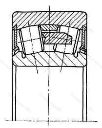 Модификация подшипника 513706НЮ размер 30x72x26 от производителя  ГПЗ-5