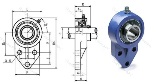 Подшипниковый узел UCFB 210 в Ульяновске