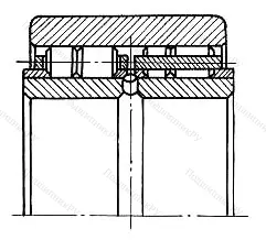 Модификация подшипника 6-2307Б1 размер 35x80x21 от производителя  ГПЗ-3