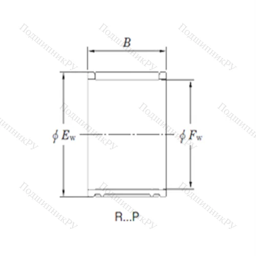 Подшипник игольчатый радиальный