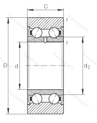 Подшипник LR 5201 KDD / XZZ