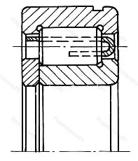 Модификация подшипника 692312К1М размер 60x130x31