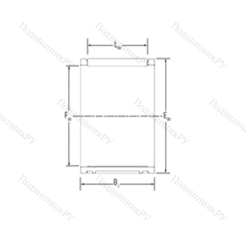 Подшипник игольчатый радиальный
