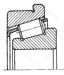 Модификация подшипника 67208 