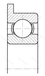 Модификация подшипника 25-1840094Т2 