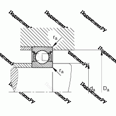 Подшипник 6017