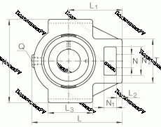 Подшипник RTUEY 30