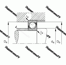 Подшипник 7332-B-MP