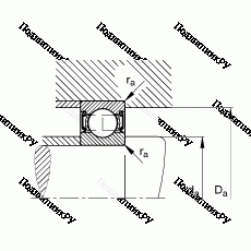 Подшипник 6011-2RSR