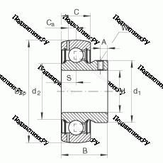 Подшипник GAY 25-NPP-B